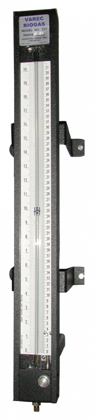 217 Series Well-Tube Manometer – Varec Biogas